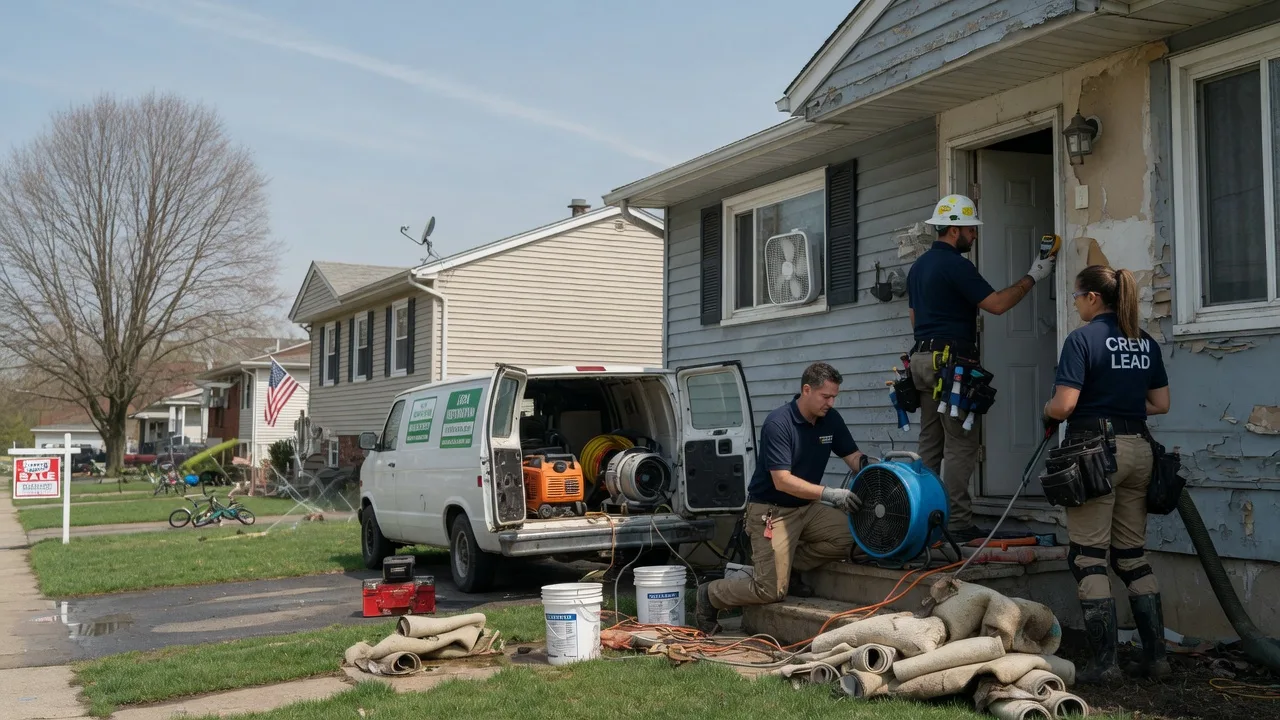 Flood Cleanup in Rutland, OH near me