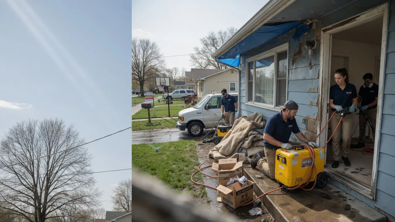 Basement Flood Cleanup in Rutland, OH near me
